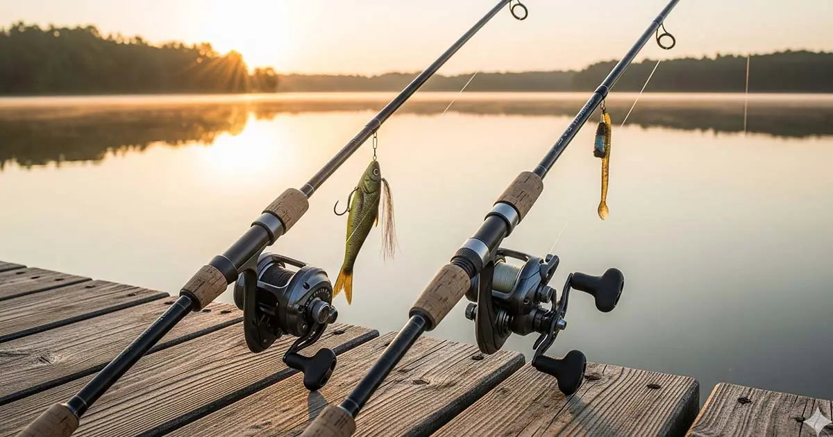 Baitcasting vs Spinning
